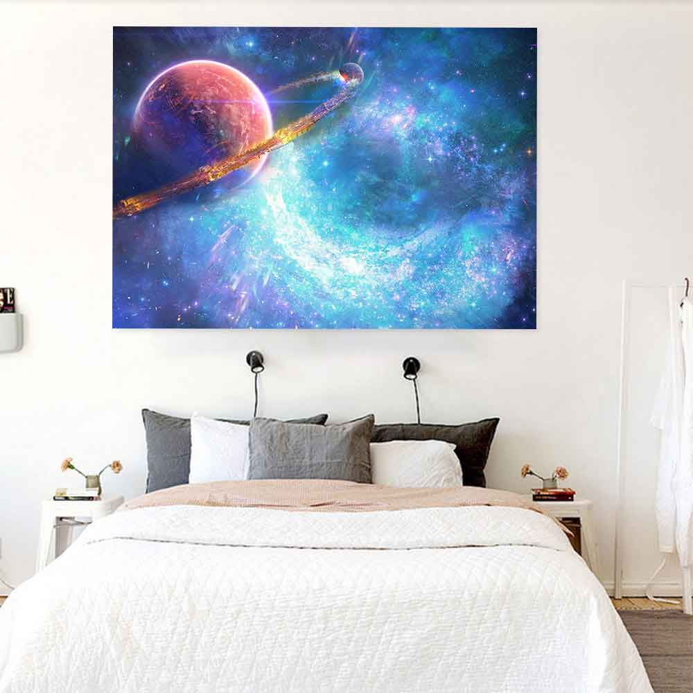 Simsant Space Tapestry Trippy Galaxy   ..